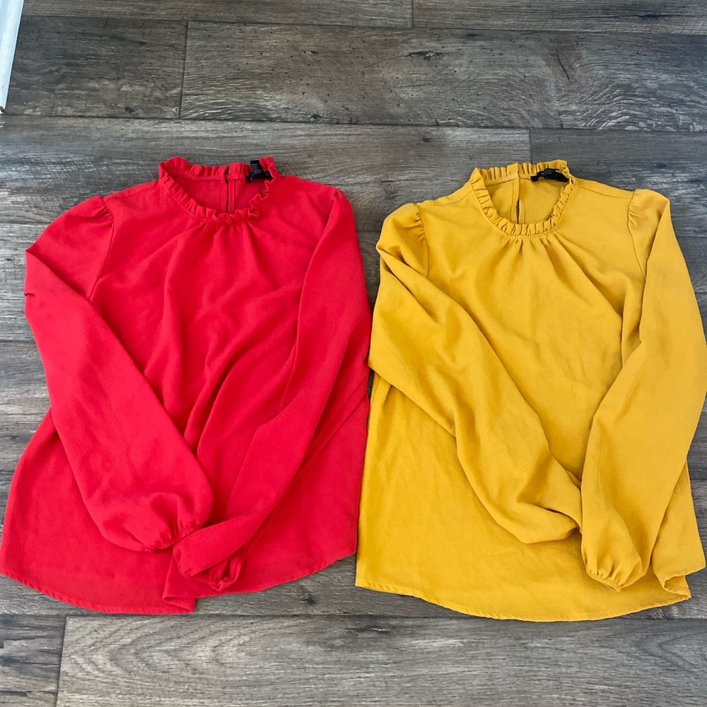 Forever 21 Long sleeve Blouses